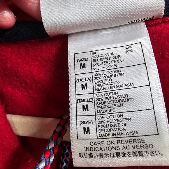 Walt Disney World Sweatshirt Hoodie Sweater Red 1971 Vintage Mickey Mouse - Picture 6 of 13